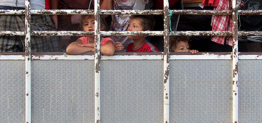 Éxodo migrante, Costa de Chiapas, octubre de 2018 © SIPAZ
