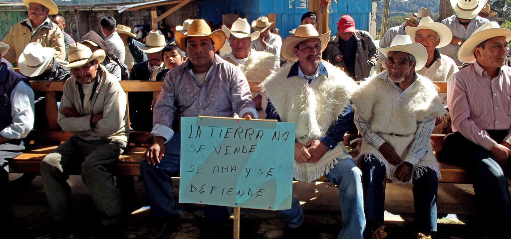Bewegung der Verteidigung des Lebens und des Territoriums © SIPAZ