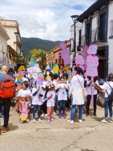 Marche contre la violence et les inégalités envers les filles et les adolescentes à San Cristóbal de las Casas, octobre 2024 © SIPAZ