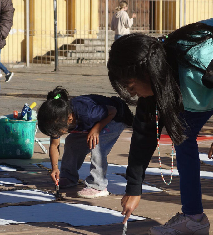 Action by the Network for the Rights of Children (REDIM) in San Cristobal de Las Casas, San Cristobal de Las Casas, February 2024 © SIPAZ